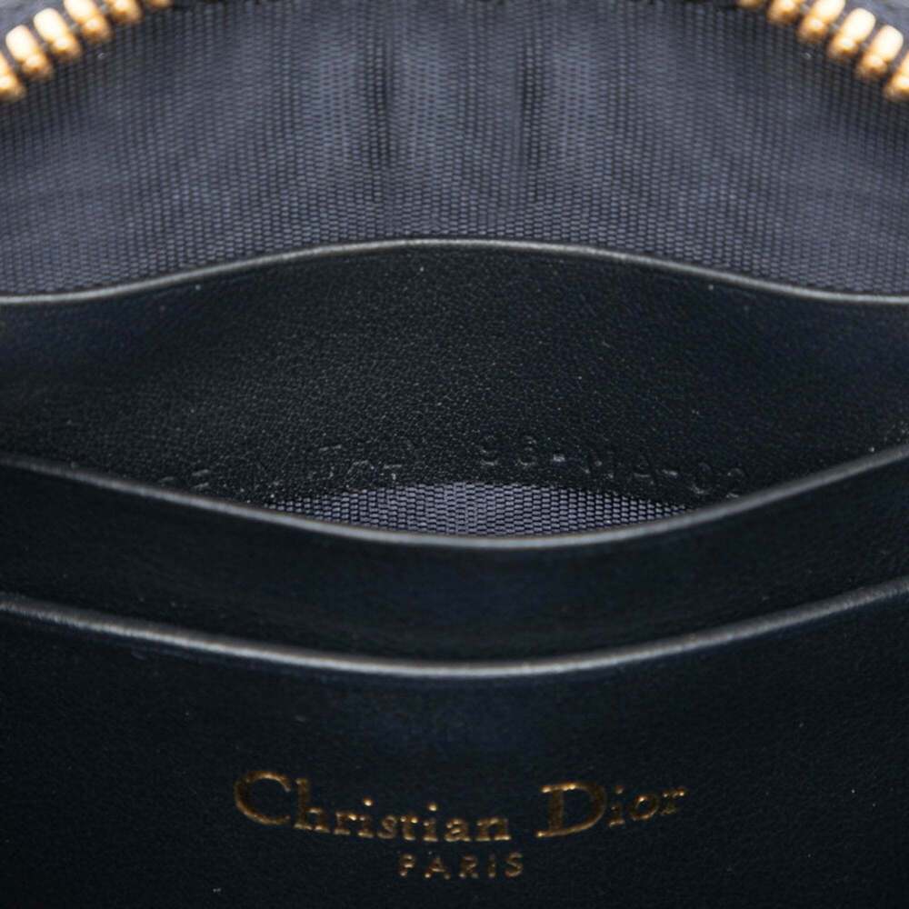CHRISTIAN DIOR Blue Leather Shoulder Bag - Picture 6 of 6